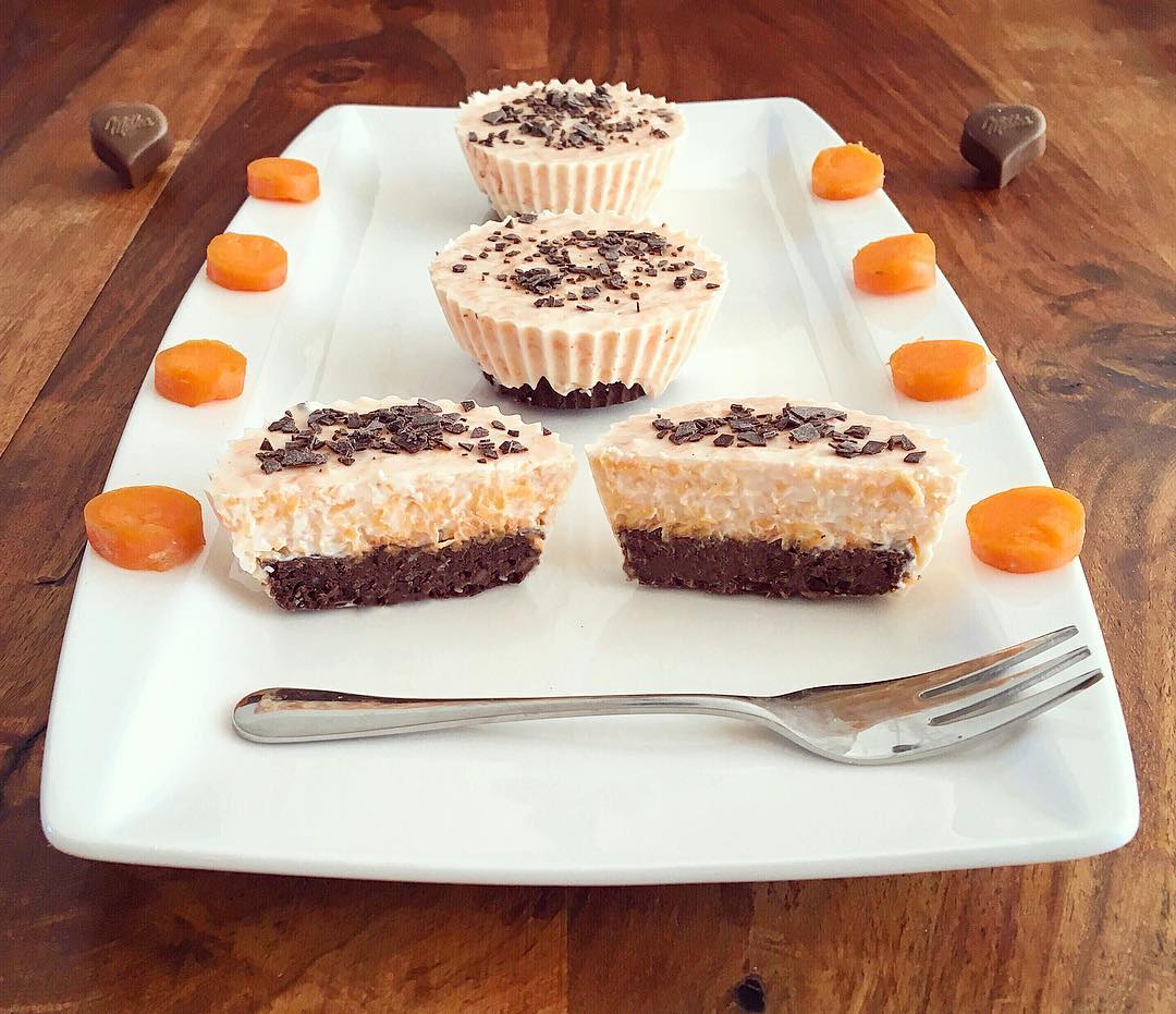 Schoko Karottencreme Muffins