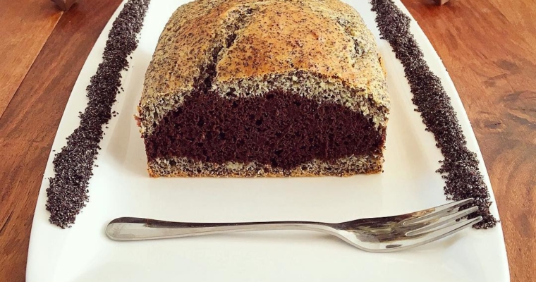 Doppel Schoko Mohn Kuchen
