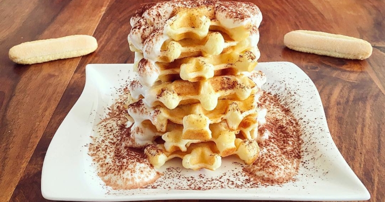 Tiramisu Waffeln