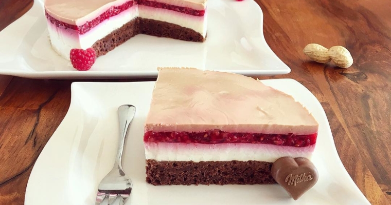 Chocolate Peanutbutter and Jelly Cake