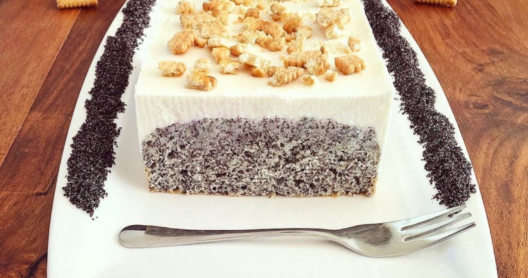 Mohn Butterkeks Kuchen