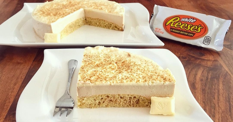 Reeses White Peanutbutter Cup Cake