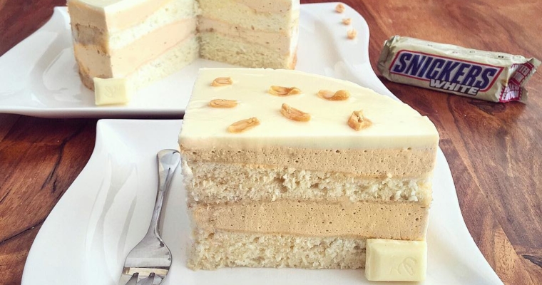 Snickers White Torte