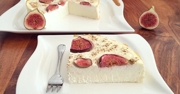 Zimt Feigen Käsekuchen