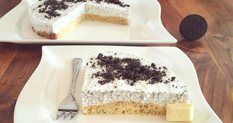 Haselnuss Weiße Schokolade Mohn Oreo Kuchen