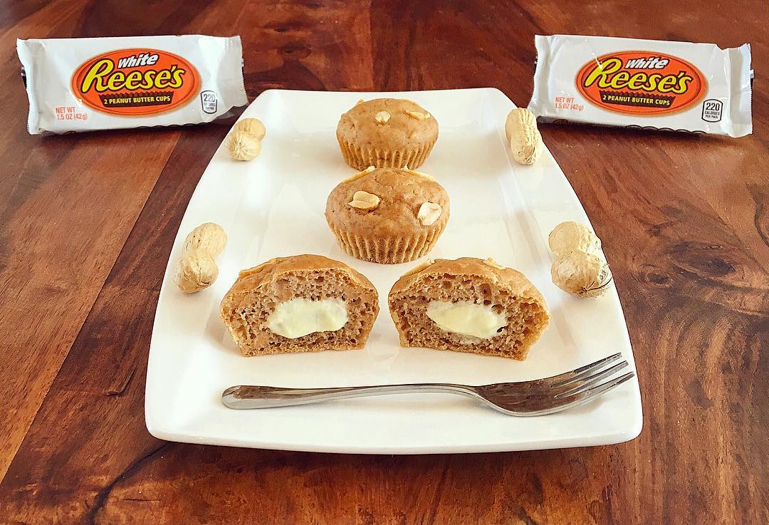 Reeses White Muffins