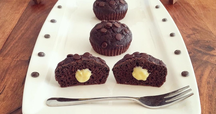 Double Chocolate Chip Muffins