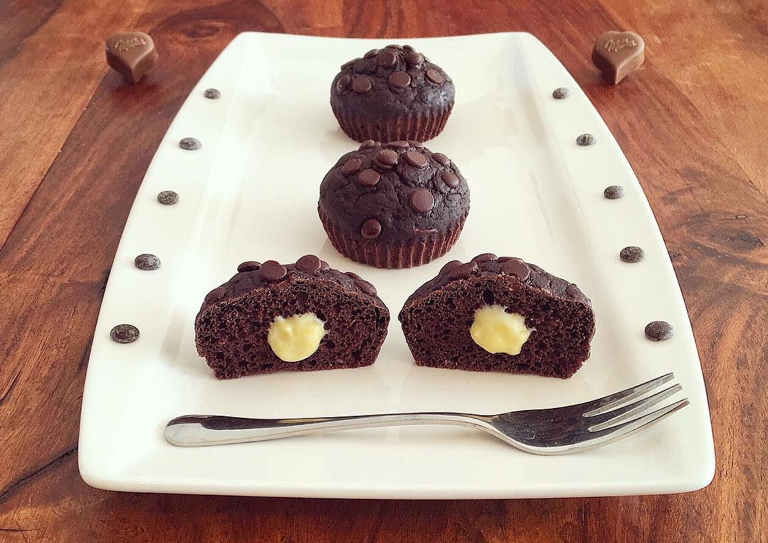 Double Chocolate Chip Muffins