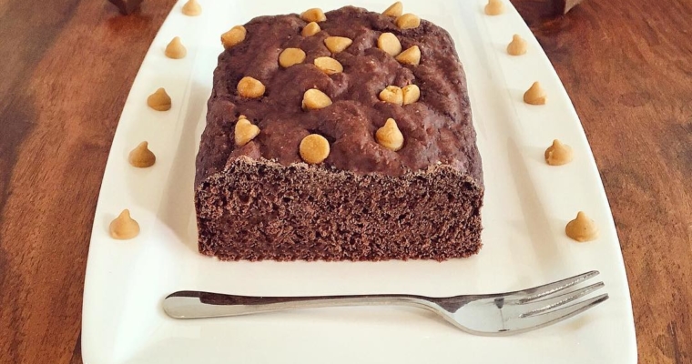 Schoko Erdnussbutter Chip Kuchen