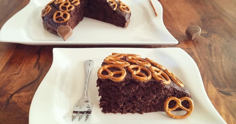 Super Schokoladiger Schokoladen Kuchen