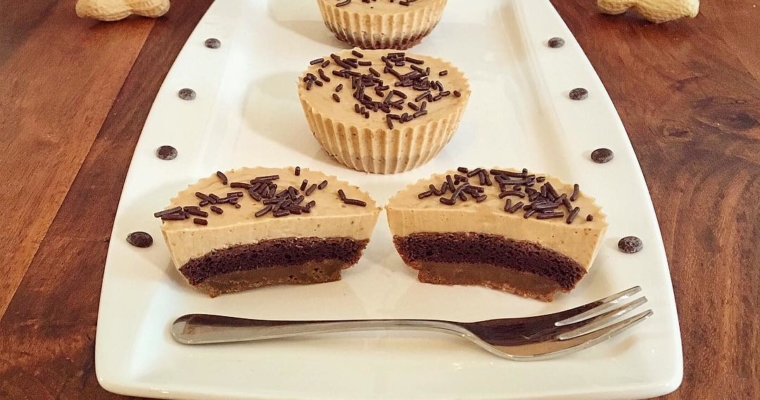 Lotus Biscoff Schoko Erdnussbutter Muffins