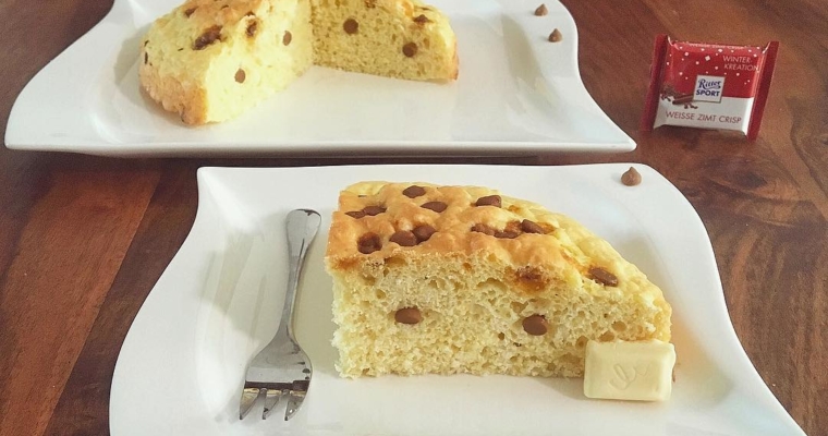 Weiße Zimt Crisp Kuchen