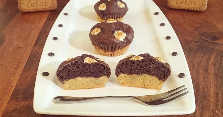 Lotus Biscoff Smore‘s Muffins