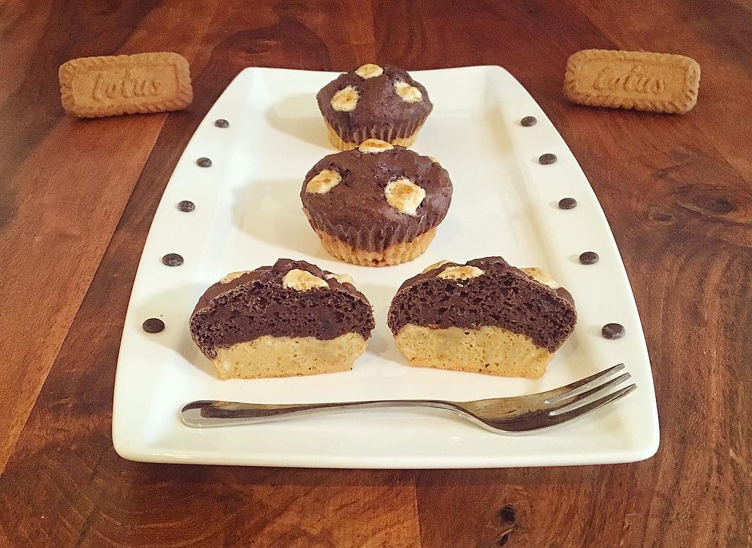 Lotus Biscoff Smore‘s Muffins