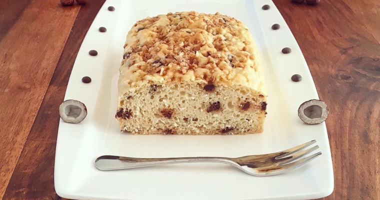 Kokos Schokochip Haselnuss Kuchen