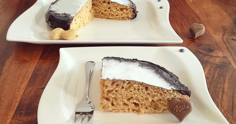 Erdnussbutter Doppel Schoko Kuchen
