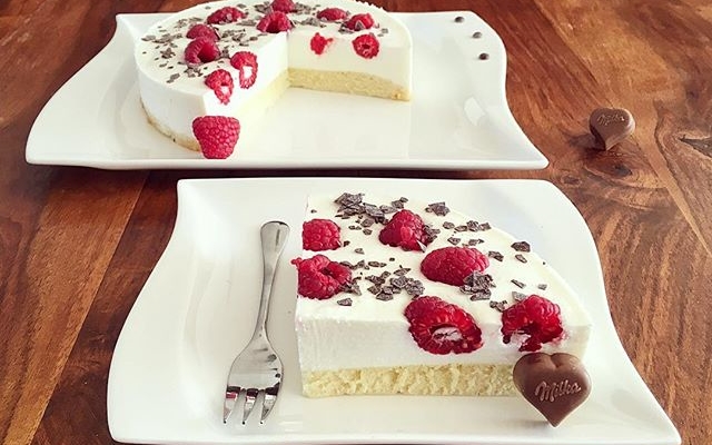 Double Chocolate Raspberry Cake