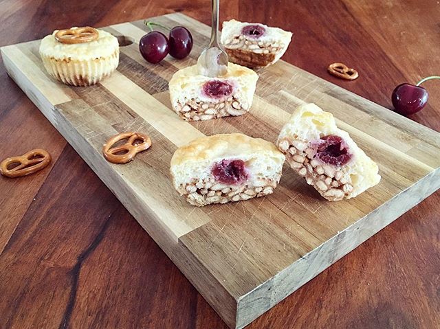 Brezel Kirsch Muffins