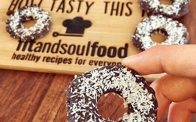 Kokosnuss Donut Cookies